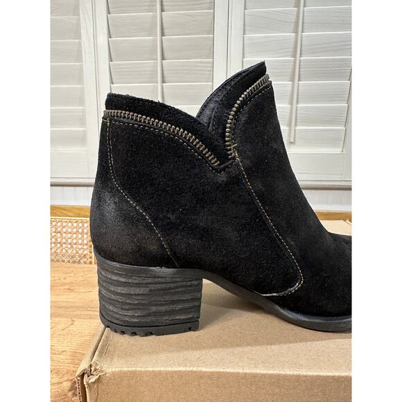 Born Women's Montaro II Boot Black Suede Leather Size 9 US 39/40 EU NIB Comfy - Picture 7 of 13